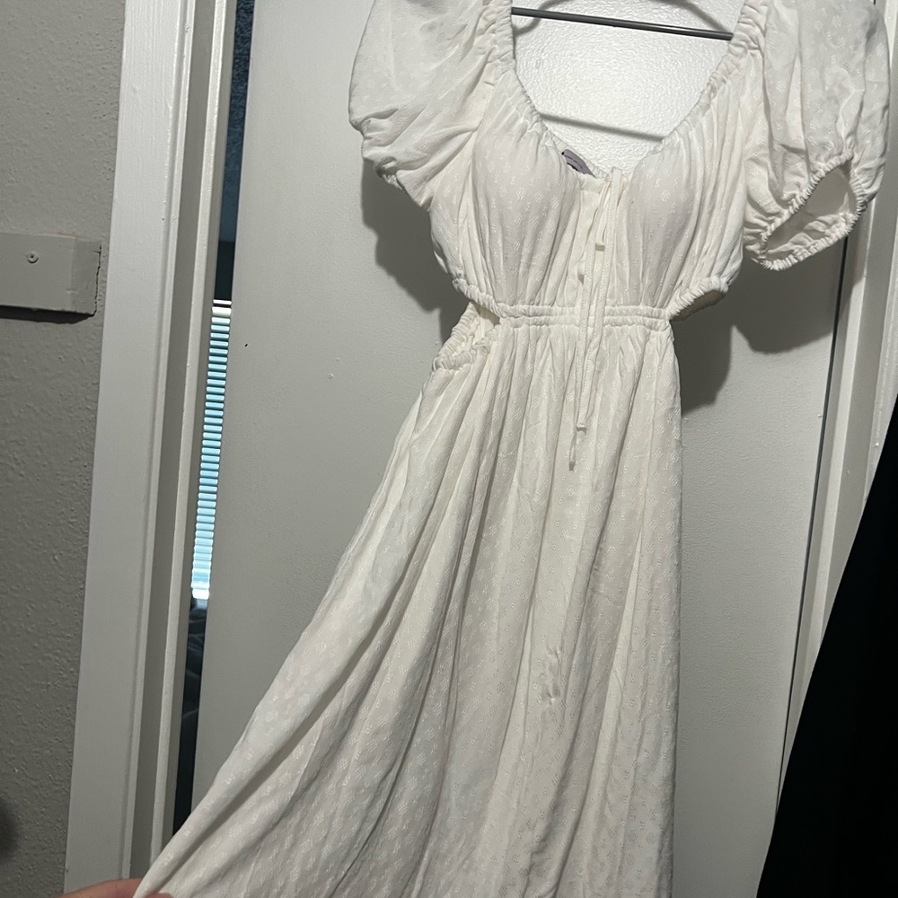 White dress